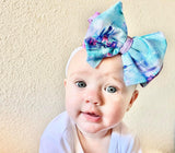 R35- Cyan Castle Print