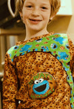 R28- Cookie Monster Shirt Panel