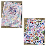 White Fireworks Print