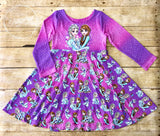 R35- Pink Frozen Print