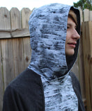 R30- Solar Static Print- White