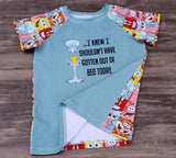 R25- Sponge Squares Print