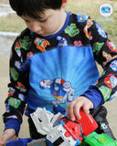 R12- Bots-Blue Bot- Shirt Panels