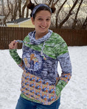 R30- The Force Crew- Shirt Panel- Black