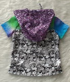 R19- Monochrome Unicorn Print