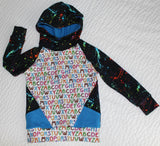 R28- Alphabet Print- WHITE