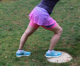 R23- Two-Tone Ombre: Neon Purple to Neon Pink