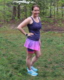 R23- Two-Tone Ombre: Neon Purple to Neon Pink