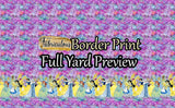 Pink Princess "Border" Print