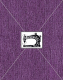 R23- Faux Denim- Purple