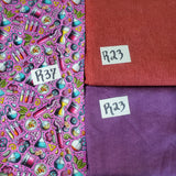 R23- Faux Denim- Purple