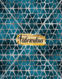 R29-  Fab Faves-  Teal Geos Print