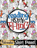 R29-  Faves- Reading Thing Shirt Panel