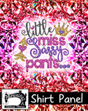R27- Sassy Pants Shirt Panel