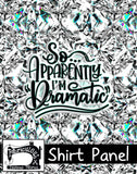 R27- Dramatic Shirt Panel