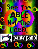 R14 - Neurodiversity- Diaper/Panty Panel- Ability