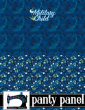 R14 - Blue Military Child- Diaper/Panty Panel