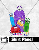 R28- Story Robot Shirt Panel