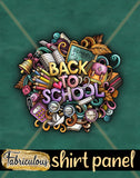 R37-  Back To School Shirt Panel