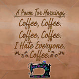 R17- Shirt Panel-  Sepia Mornings