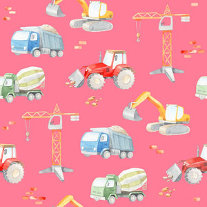 R3-Pink Trucks Print