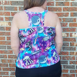 Swirled Ship Print- Cotton Lycra