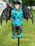 R16 - Dragon Wings Child Panel SET- Black