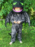 R16 - Dragon Wings Child Panel SET- Black