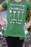 R17- Shirt panel- Green Cakepop