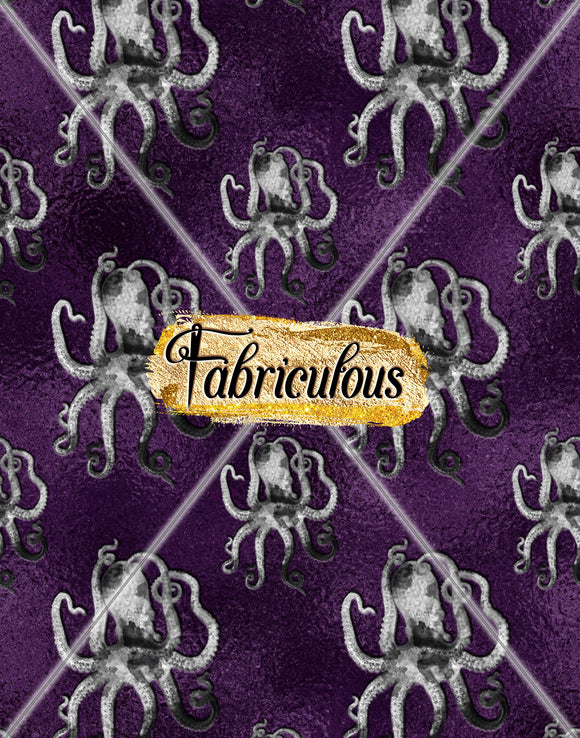 R29-  Fab Faves-  Purple Octopus Print
