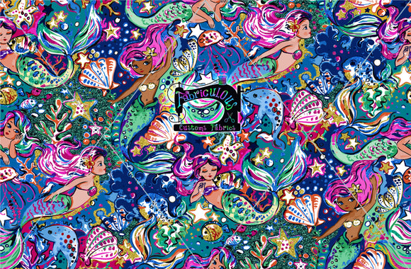 R19- Colorful Mermaid Print
