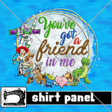 R22- Friend Shirt Panel