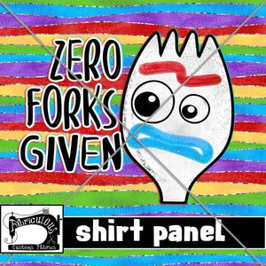 R22- Forks Shirt Panel
