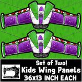 R22- Child Spaceman Wing Panel (Set of Two)