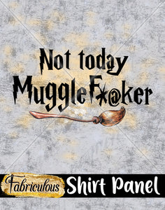 Faves- Muggle Shirt Panel