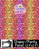 R27- Sassy Pants- Diaper/Panty Panel