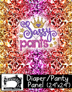 R27- Sassy Pants- Diaper/Panty Panel