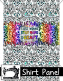 R27- Stay&Craft Shirt Panel