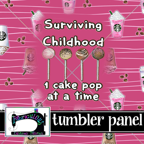 R17- Mini Panel - Pink Cakepop