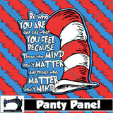 R20 - Blue Be You Diaper/Panty Panel