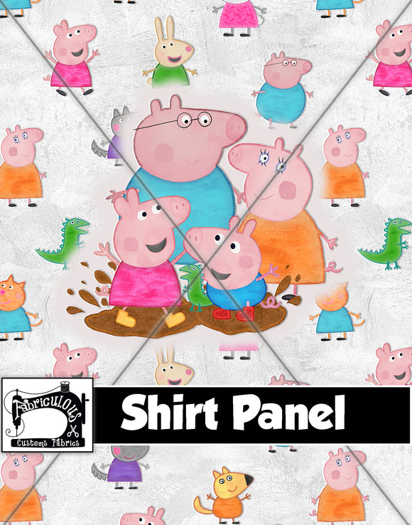 R28- Pig & Friends Shirt Panel