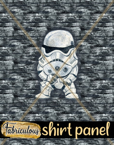 R30- The Trooper- Shirt Panel- Black
