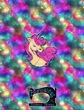 R19- Shirt Panel- Colorful Unicorn