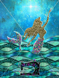 R19- Shirt Panel- Mermaid Nights
